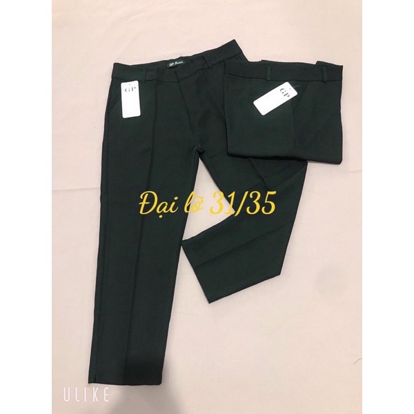 Quần tây size Đại vải tuyết mưa