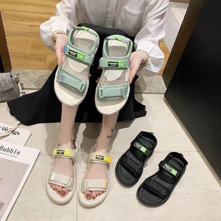 Sandal nữ ANNA 2 quai dán, chất da mềm và êm chân