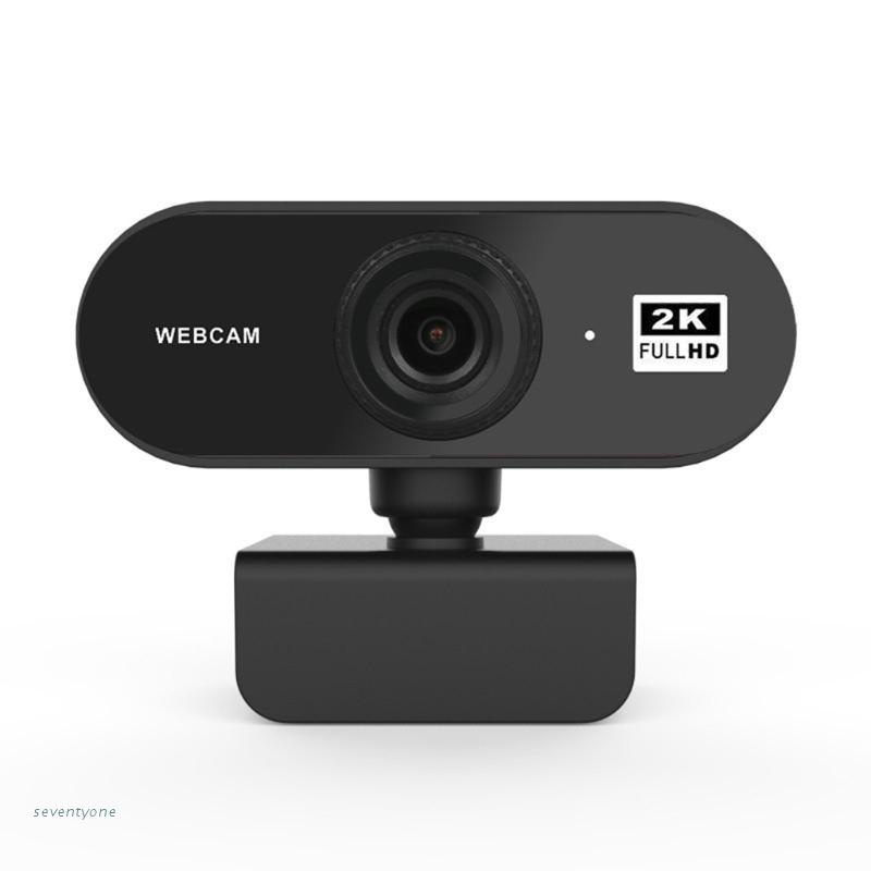 Webcam USB 2K độ phân giải cao 3 Million Pixels tích hợp micro cho máy tính