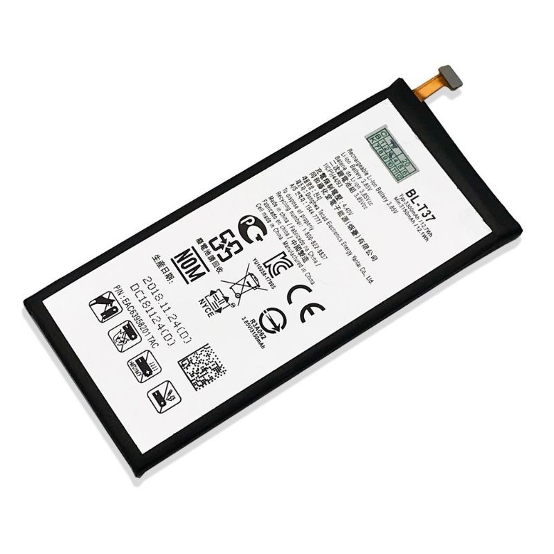 PIN LG V40 CHÍNH HÃNG, MÃ PIN BL-T37, DUNG LƯỢNG 3300MAH BẢO HÀNH 6 THÁNG.