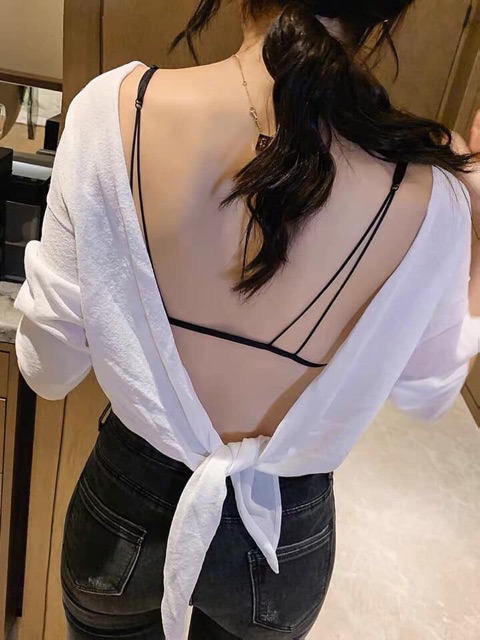 Áo Lót Cotton Đệm Mỏng Cài Trước Dây mảnh Nhỏ Gợi Cảm