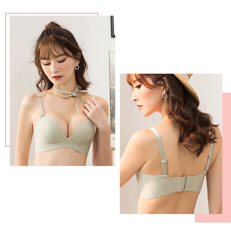 Áo Ngực Muối Tiêu Kẻ Đệm Dày Nâng Ngực0 315 | BigBuy360 - bigbuy360.vn