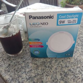 mua 10 tặng 1 Bộ đèn Led Panasonic 9w âm trần hàng nhập khẩu