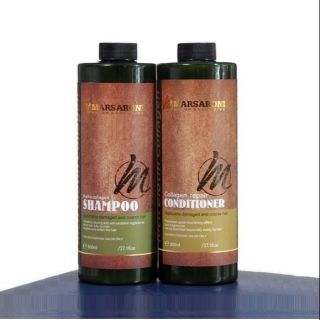 DẦU GỘI XẢ MASARONI BIOTIN COLLAGEN SIÊU MƯỢT TÓC CANADA 800ML