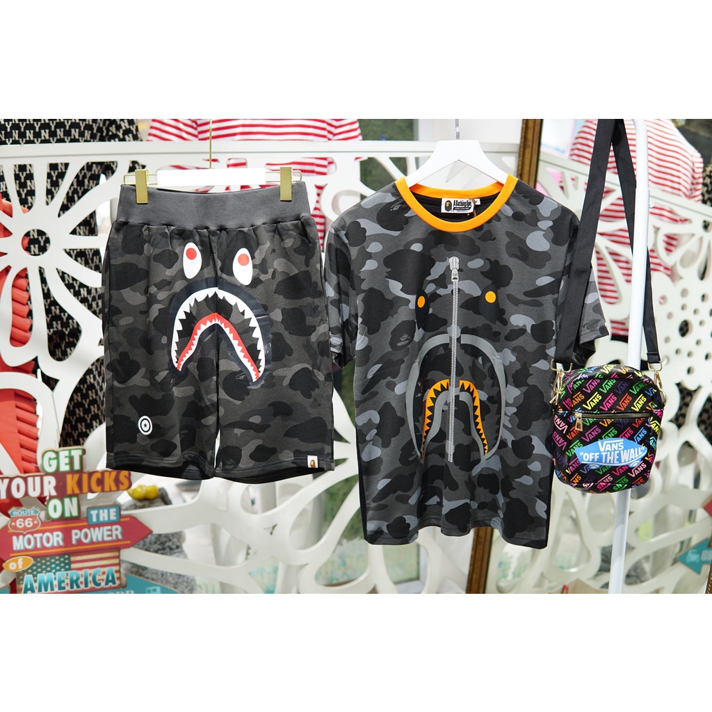 Áo tee Bape xám hàng cao cấp Ss2022