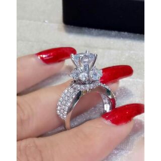 Nhẫn bạc xi bạch kim cao cấp dành riêng cho các chị em
