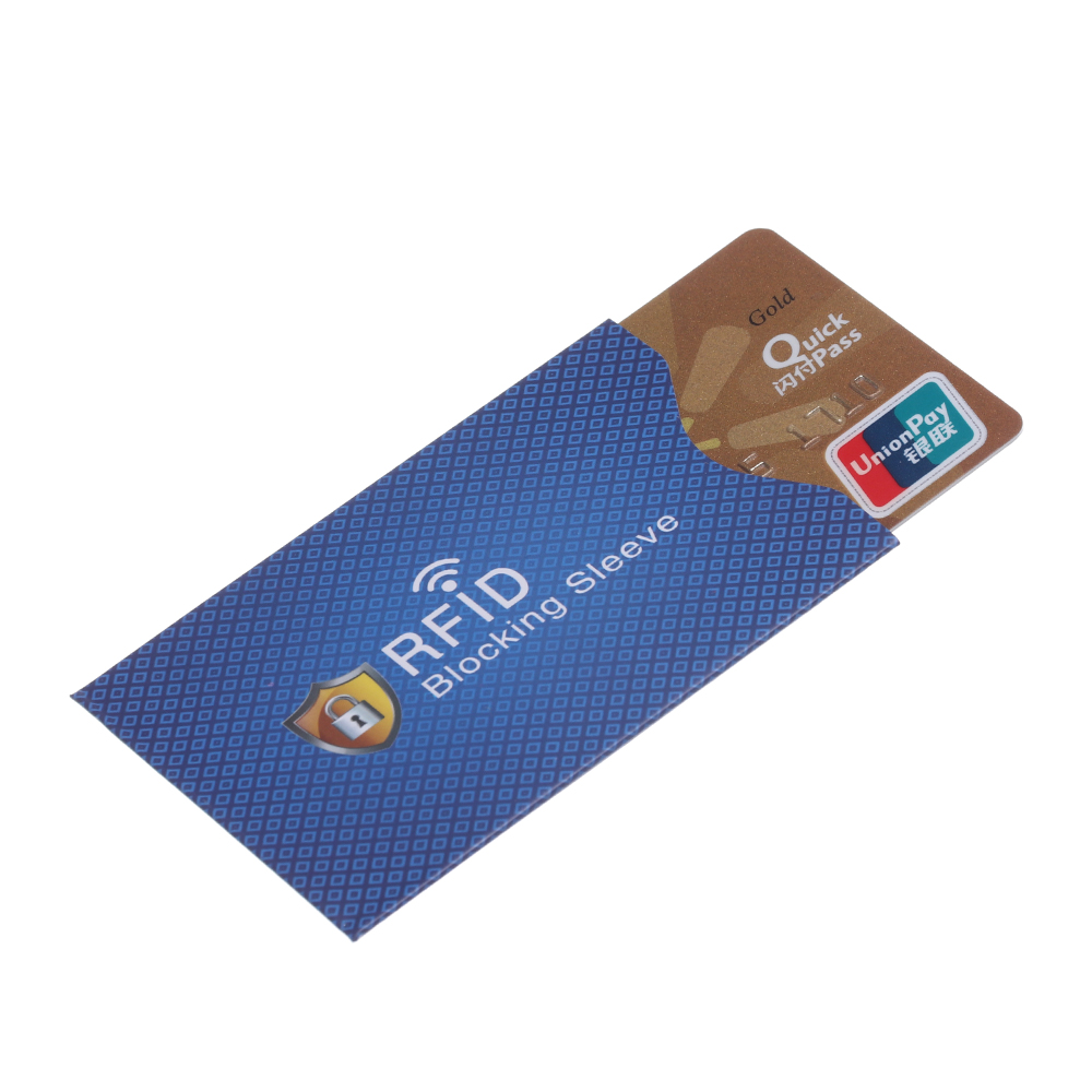 Bộ 5 Vỏ Bọc Thẻ Tín Dụng RFID Chống Trộm An Toàn Tiện Lợi