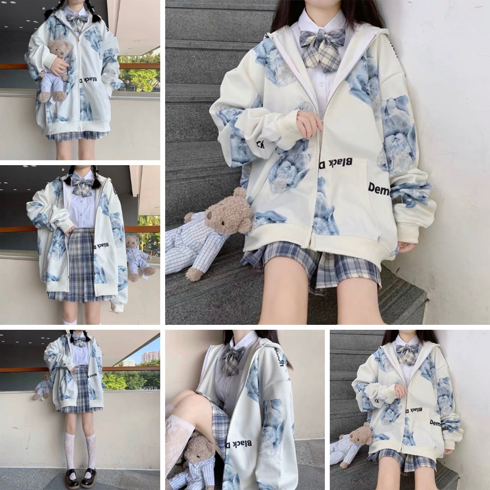 Áo Khoác Hoodie Nỉ Chất Cotton Nhiều Mẫu Form Rộng [Dưới 75kg] | BigBuy360 - bigbuy360.vn