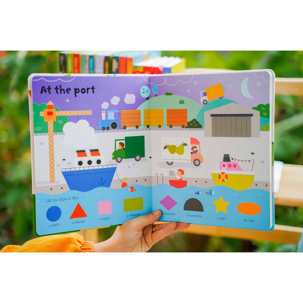 Sách Lift-the-flap Shapes
