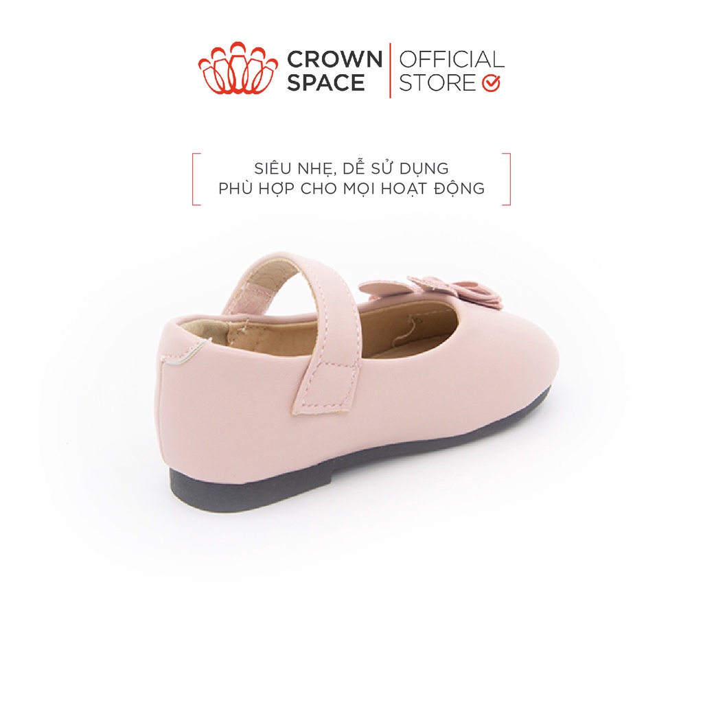 Giày Búp Bê Bé Gái Đi Học Đi Chơi Crown Space UK Ballerina Trẻ Em Cao Cấp CRUK3025 - PHIÊN BẢN CAO CẤP PREMIUM