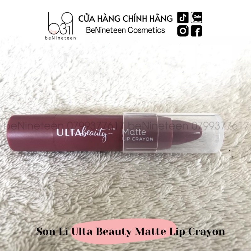 Son Lì Ulta Beauty Matte Lip Crayon (màu Soiree) mini