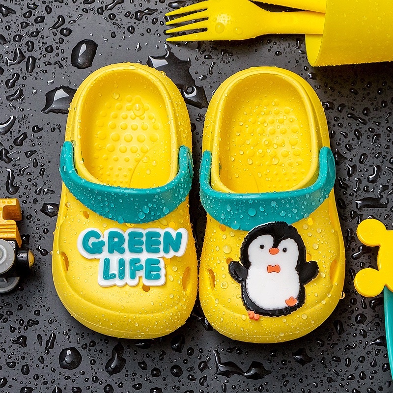 Dép Sục Mario Green Life Bé Trai Bé Gái  Cho Chân Bé 13-18cm Ngộ Nghĩnh Đáng Yên SMA8 Bế Bế