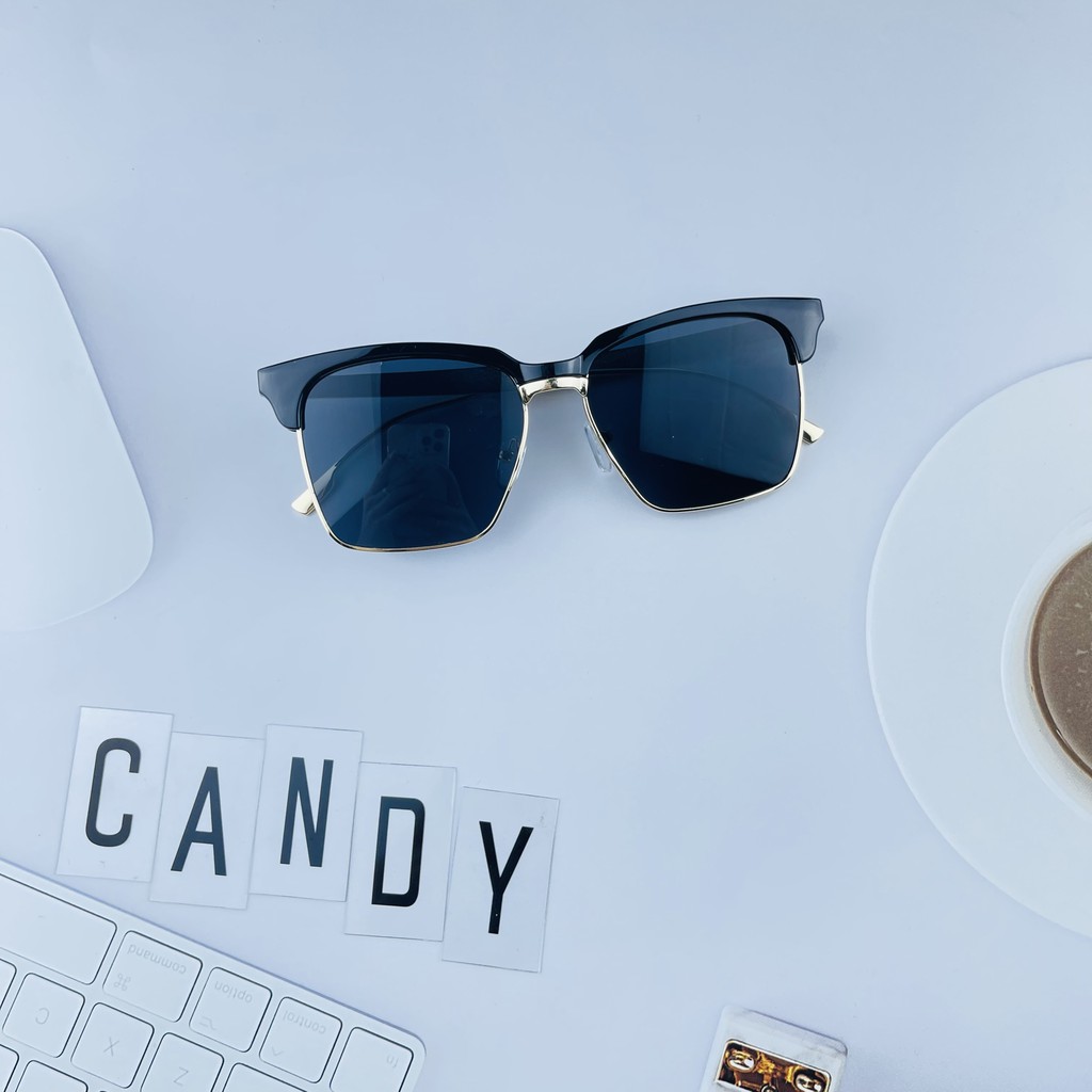 Kính mát vuông thời trang nam nữ 2017