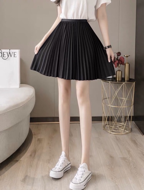 Chân váy XẾP LY HÌNH THẬT + Video | BigBuy360 - bigbuy360.vn