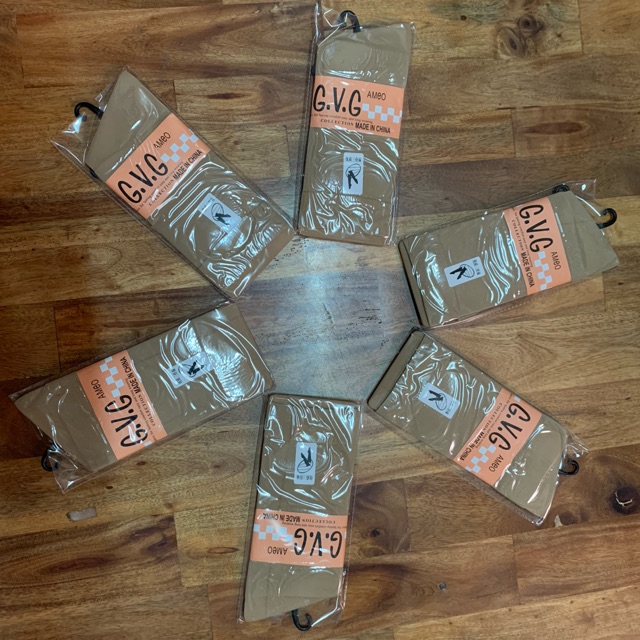 combo 6 đôi vớ da gối cao cấp