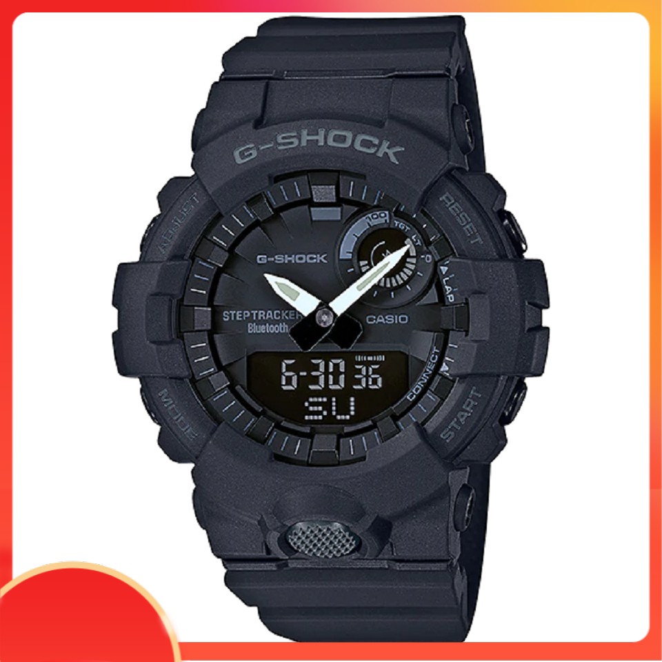 Đồng hồ nam Casio G-Shock GBA-800-1ADR dây nhựa (chính hãng Anh Khuê)