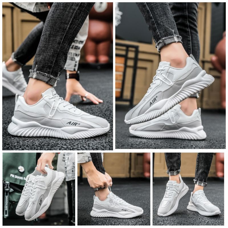 [GIÀY NAM] Giày Thể Thao Nam Cao Cấp AIR - Phong Cách Trẻ Trung Năng Động Giày Sneaker Nam FULLBOX