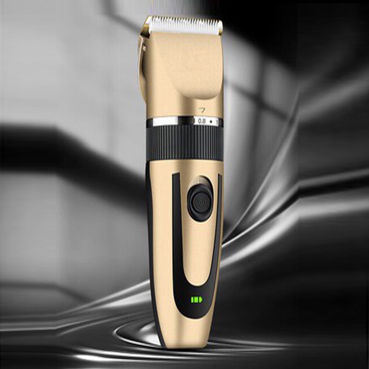 Tông đơ cắt tóc không dây sạc nhanh USB - tặng kèm 4 cữ lược