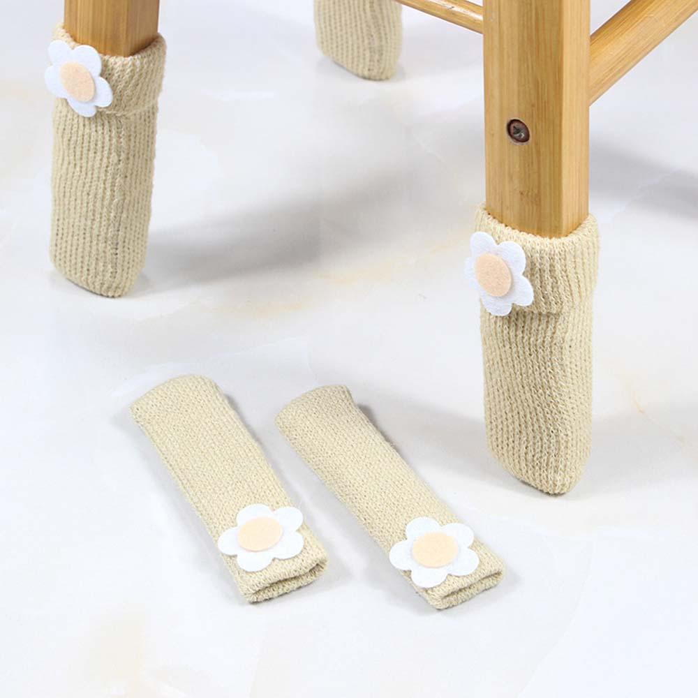 Vỏ Bọc Chân Bàn Ghế Bằng Len Chống Trượt