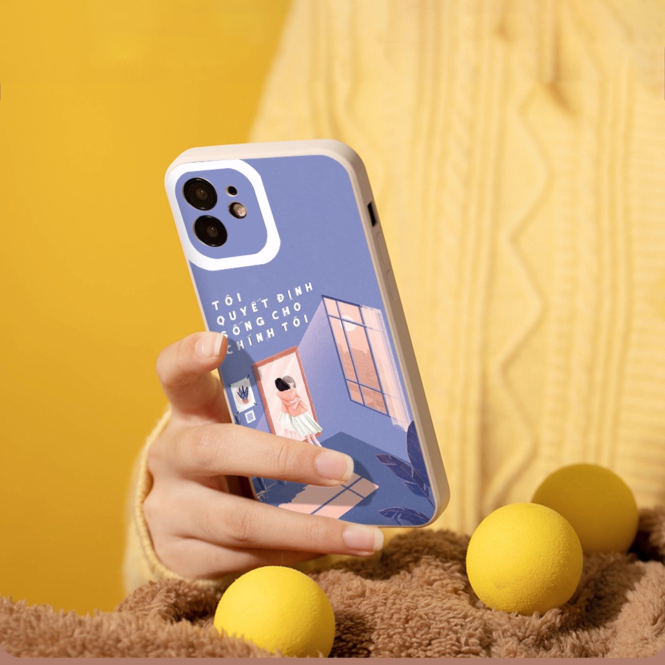 Ốp lưng iPhone 11 câu nói cá tính * quết định cuộc đời * từ ip 6/7/8 6plus/7plus/11pro/12/12promax 13