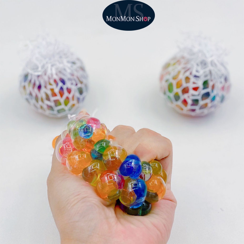 Đồ chơi Xả Stress/Quả Bóng Bóp trứng lưới/Bóng Bóp Slime trút giận đầy màu sắc chất lượng đảm bảo