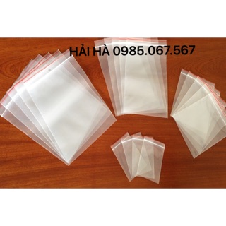 ❌ 1KG TÚI ZIP VIỀN CHỈ ĐỎ CÁC SIZE ❌