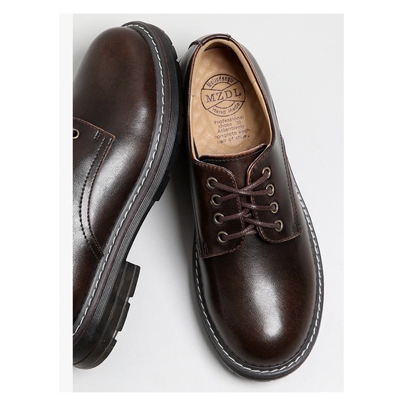 Giày nữ vintage đã bò thật cao cấp handmade