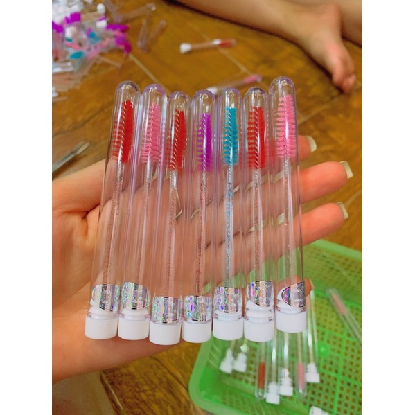 Chổi Chải Mi Sẵn Kèm Ống_Tiện Lợi Sạch Sẽ Mang Đi Bỏ Túi_ | BigBuy360 - bigbuy360.vn