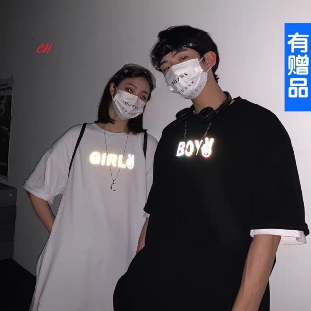 Áo đôi phản quang BOYGIRL CH12