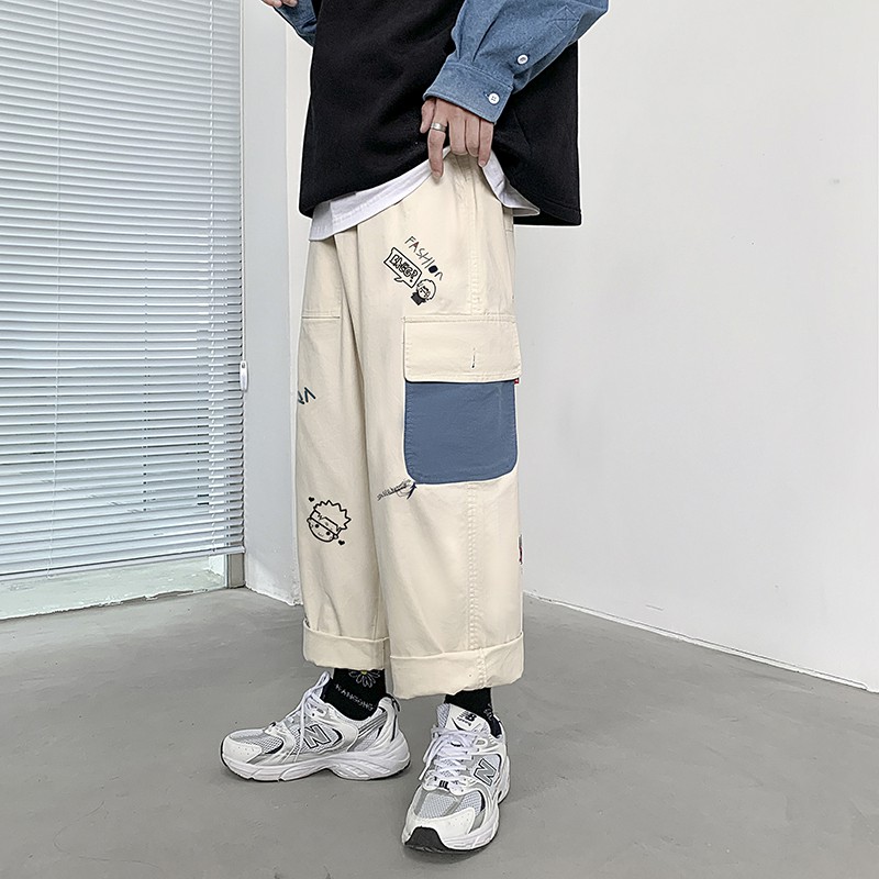 Quần Pants Kaki Cartoons Unisex