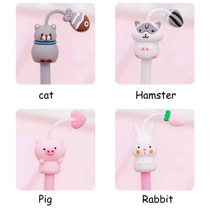 Bút Mực Gel Hình Cà Rốt Dễ Thương