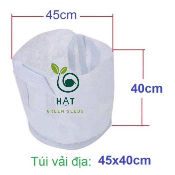 Túi Vải Địa Trồng Cây Đủ Các Kích Cỡ