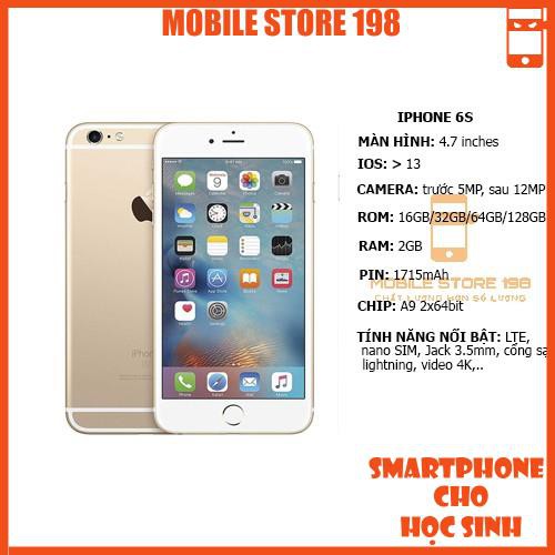 [HOT] Điện Thoại Iphone 6s Lock 16GB Chính Hãng Tặng Kèm Sim Ghép Bảo Hàng Dài Hạn