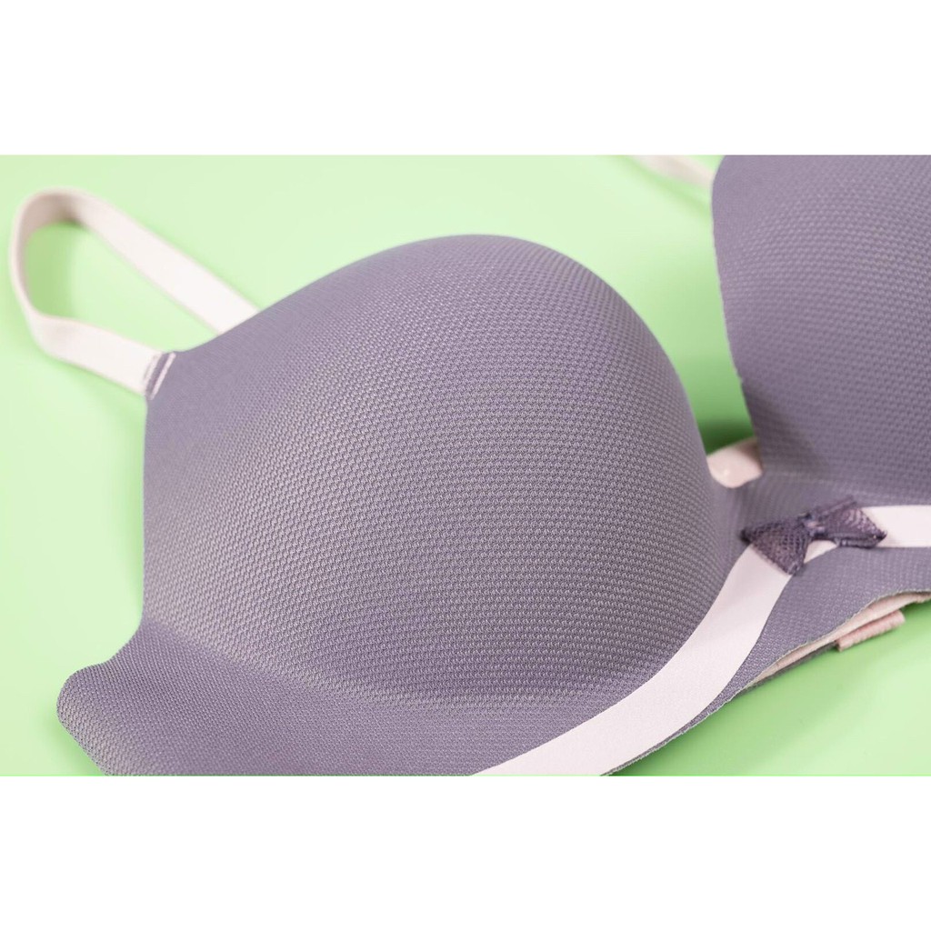 Áo Lót Nữ ❤️FREESHIP❤️ Áo Ngực Nữ đúc su thông hơi viền màu đính nơ nhỏ tôn vòng một gợi cảm mã AL34 | BigBuy360 - bigbuy360.vn