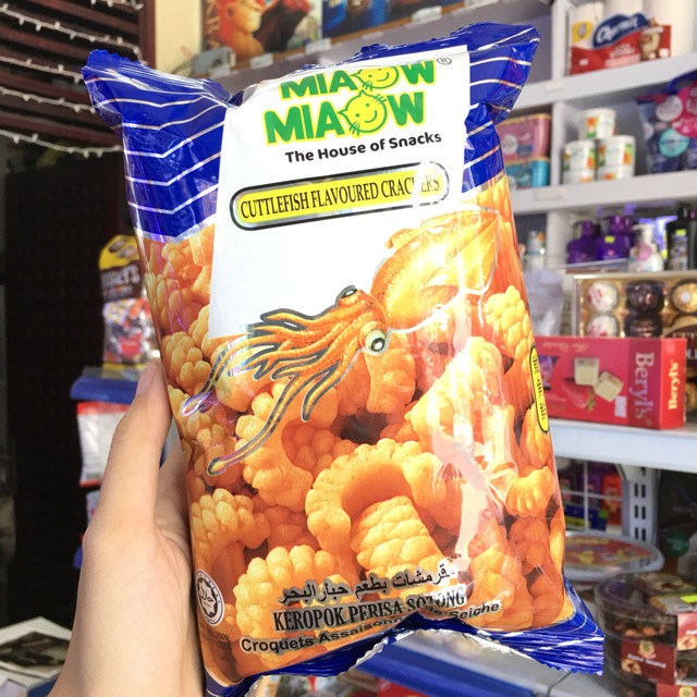 SNACK MỰC MIAOW MIAOW CỦA MALAYSIA