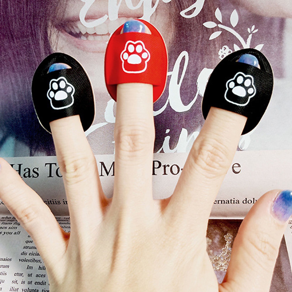 Mút Trang Điểm Cotton Mini Hình Dấu Chân Mèo Xinh Xắn Tiện Dụng