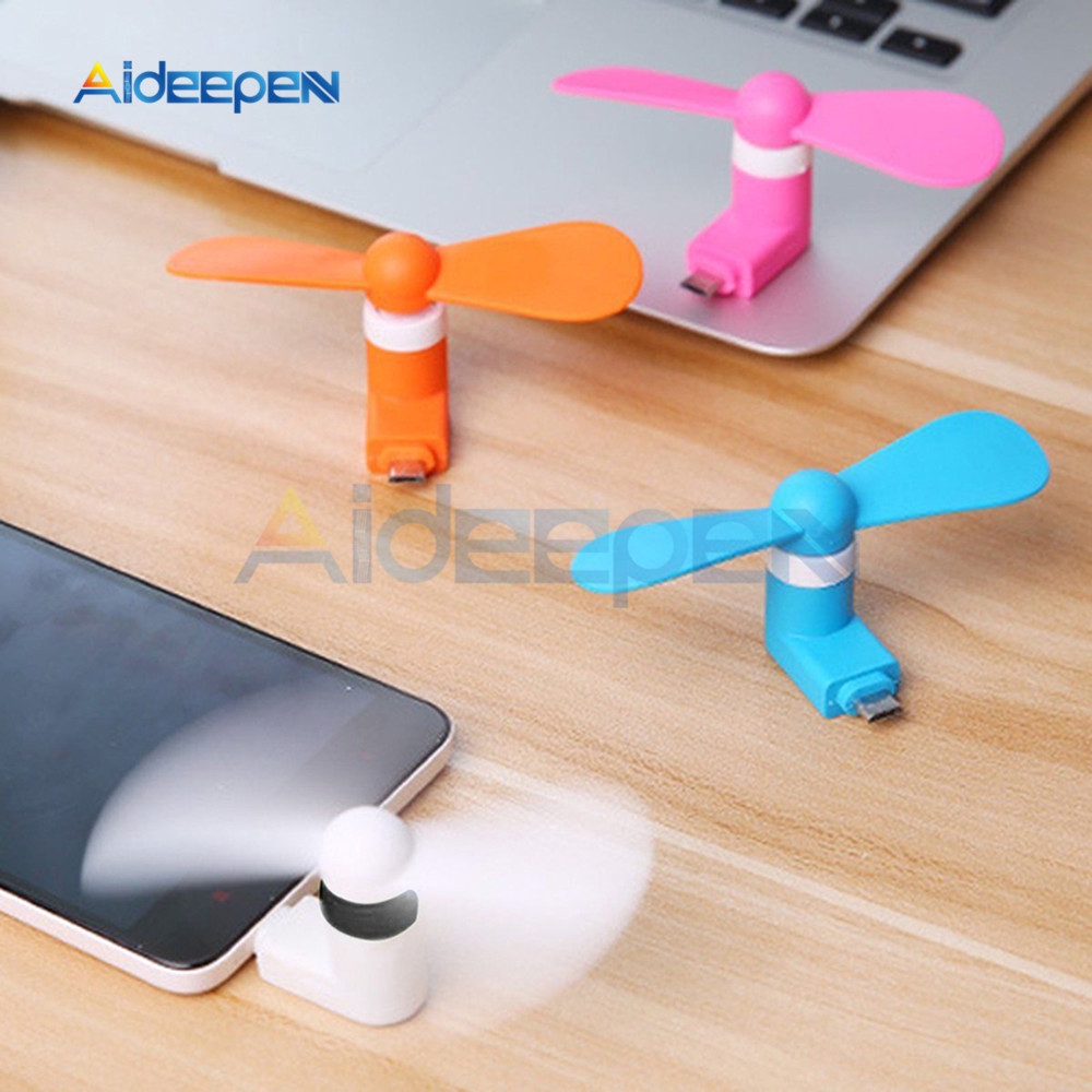 Quạt Usb Mini Làm Mát Không Ồn 5v Cho Điện Thoại Android | BigBuy360 - bigbuy360.vn