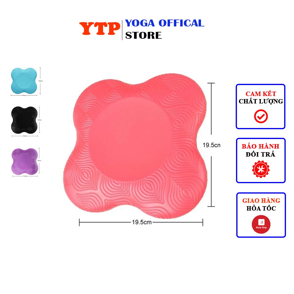 Yoga Đệm Lót Gối Yoga YTPSDLG03 Cao Cấp Loại 1 Pad Đệm Không Đau Gối Khi Luyện Tập 1 Cặp 2 Cái Có 3 Màu Sắc Bắt Mắt