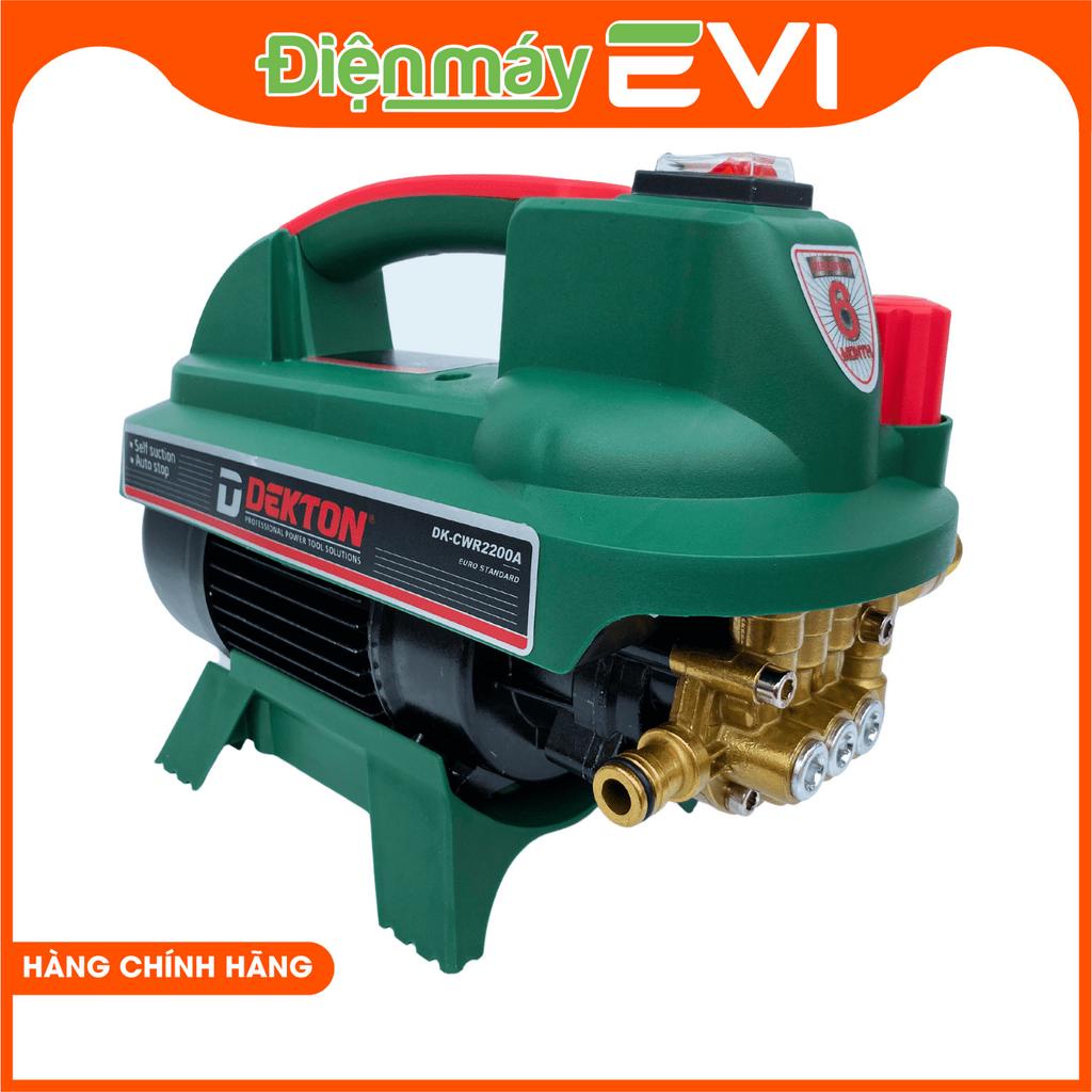 Máy rữa xe DEKTON DK-CWR2200A lõi đồng 100% Máy rữa xe áp lực cao công suất cao 2200W - 9L/min Máy rữa xe chính hãng