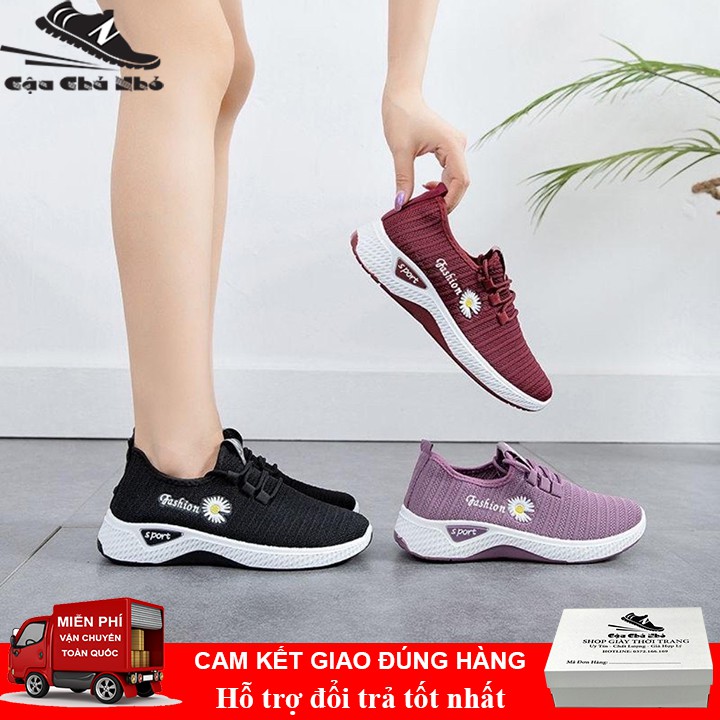 [Xả kho size 36] Giày nữ thể thao siêu êm chân thoáng khí cực tốt giá rẻ GTT01