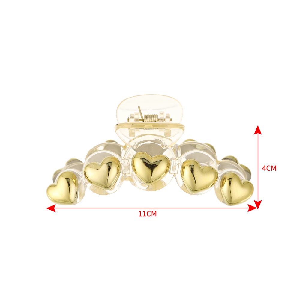 Kẹp tóc Haimeikang bằng acrylic màu kẹo ngọt thời trang phong cách hàn quốc cho nữ