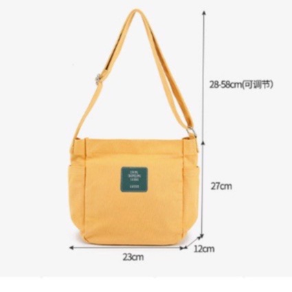 Túi Tote đeo chéo unisex đi học, đi làm, đẹp giá rẻ Thời Trang Unisex