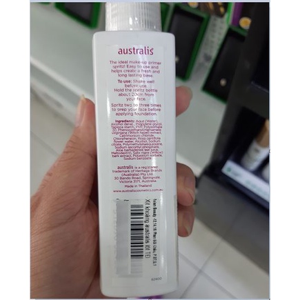 Xịt khoáng australis lót trang điểm 150ml (MP6849) | BigBuy360 - bigbuy360.vn