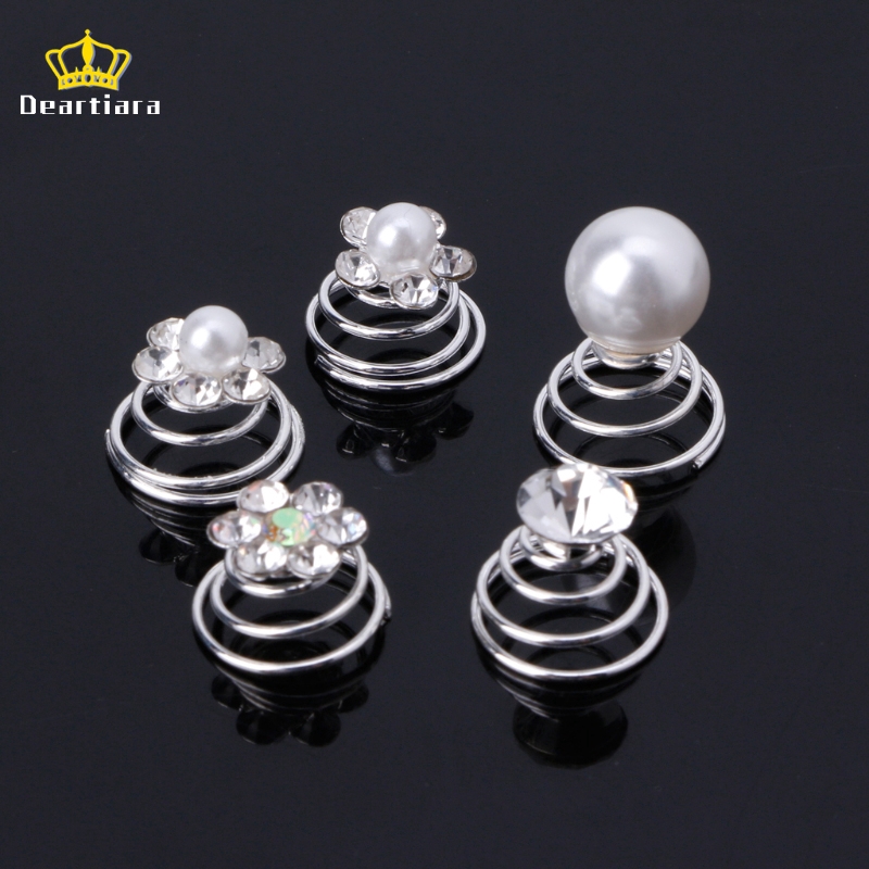 Bộ 12 kẹp tóc trang trí kiểu tóc cho cô dâu thời trang