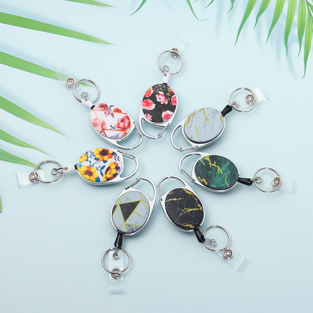 Dây Kẹp Thẻ ID/Thẻ ID Thiết Kế Nhỏ Gọn Siêu Bền Phối Màu Độc Đáo Thời Trang