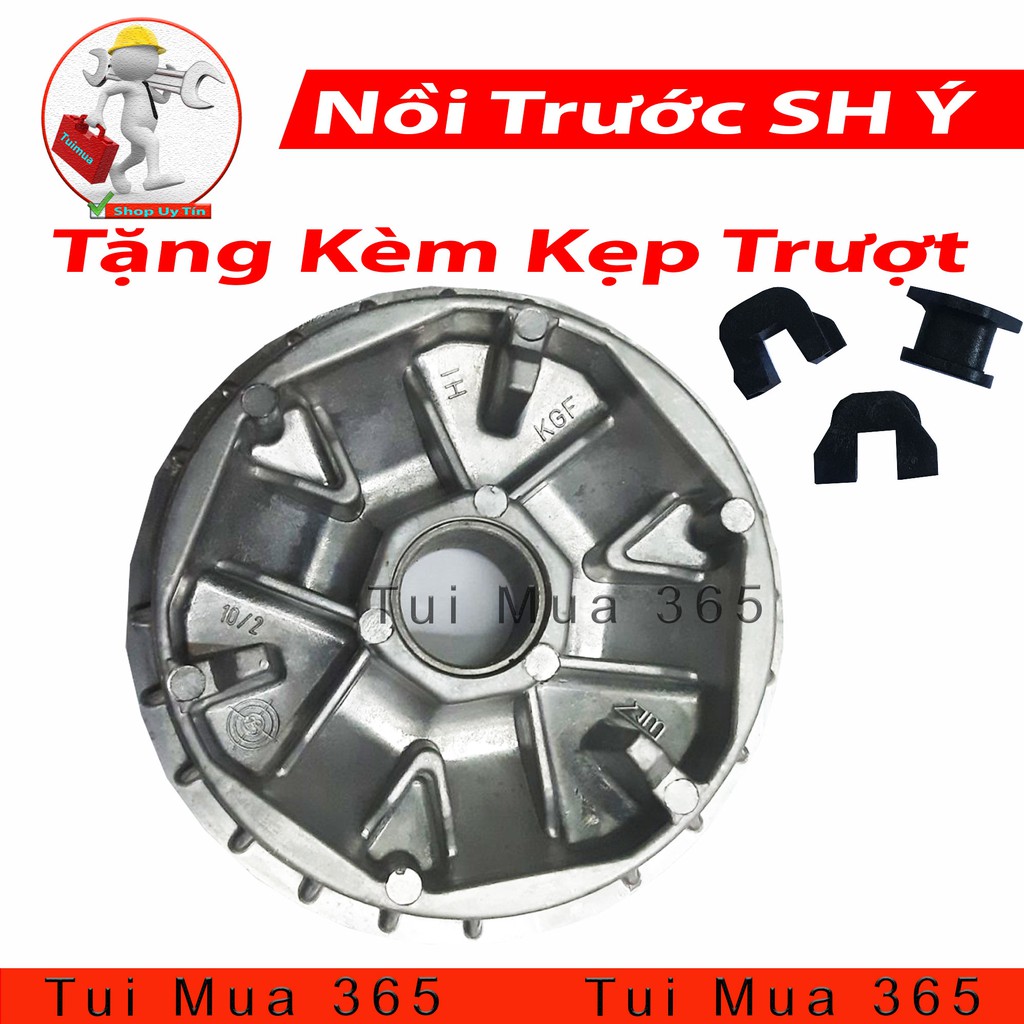 Bộ Nồi Trước Honda SH Ý 125I, 150I ( Tặng Kèm Kẹp Trượt )