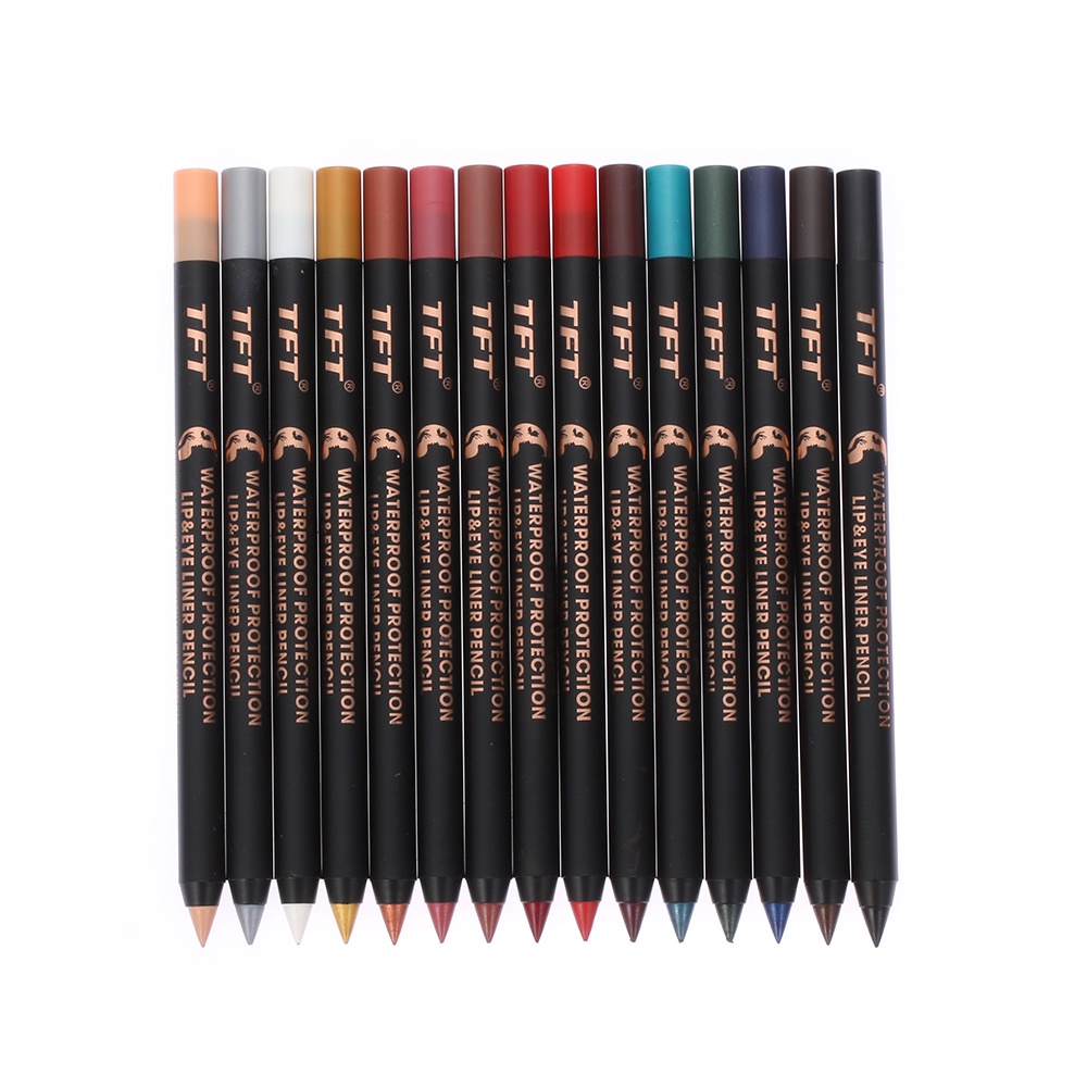 [Hàng mới về] Set 2 Chì Kẻ Mắt / Môi Kháng Nước Lâu Trôi Thời Trang