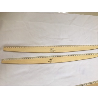THƯỚC GỖ THẲNG - BẦU 50CM