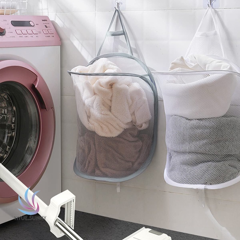 Giỏ Đựng Quần Áo Bẩn Không Đục Lỗ Sắp Xếp Gọn Gàng Cho Phòng Tắm