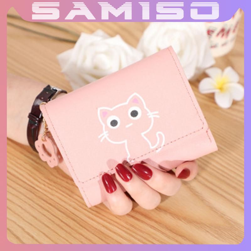 Ví nữ ngắn đẹp cầm tay mini nhỏ gọn bỏ túi nhiều ngăn dễ thương NG33 | BigBuy360 - bigbuy360.vn